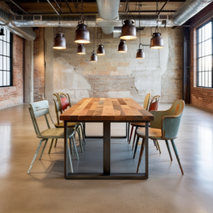 Industrial Center Tables