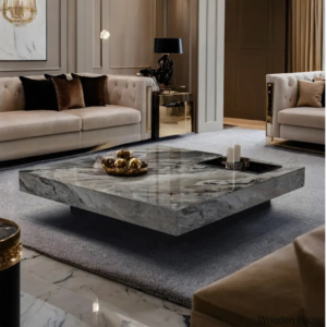Marble or Stone Center Tables
