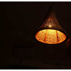 Wooden Cane Lamps
